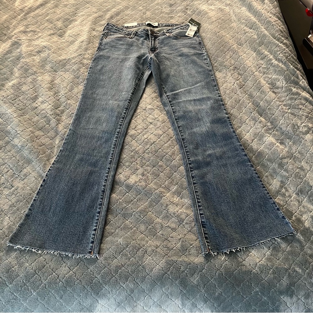 Tilly's Classic Blue Flare Jeans